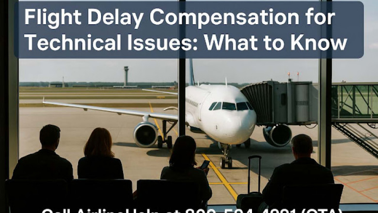 Flight Delay Compensation for Technical Issues: What to Know