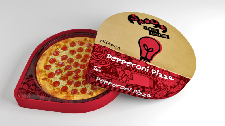 Removing Custom Frozen Pizza Boxes Adhesives and Tapes