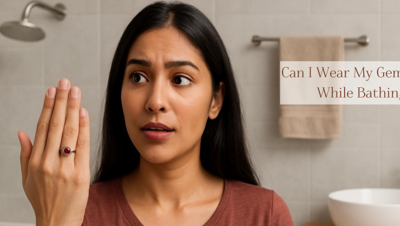 Can I Wear My Gemstones While Bathing?
