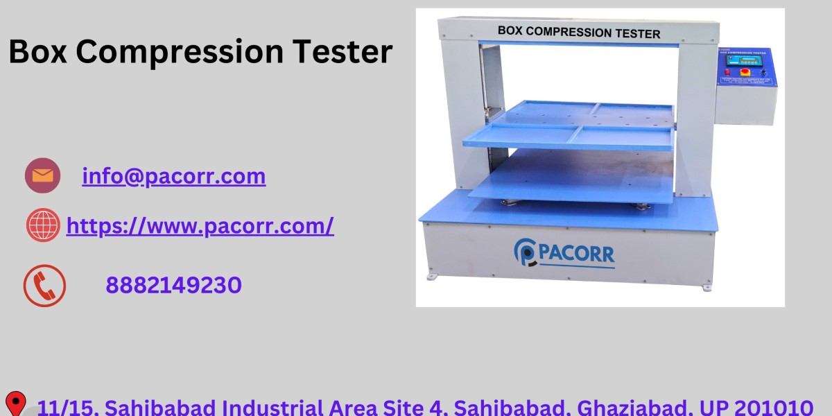 The Science Behind Packaging Durability: How Pacorr’s Box Compression Tester Helps Meet Industry Standards