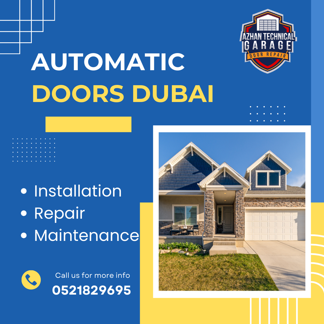 #1 Automatic Doors Dubai: Installation, Repair Maintenance