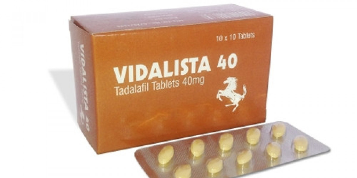 Vidalista 40 mg Indicated For ED Treatment