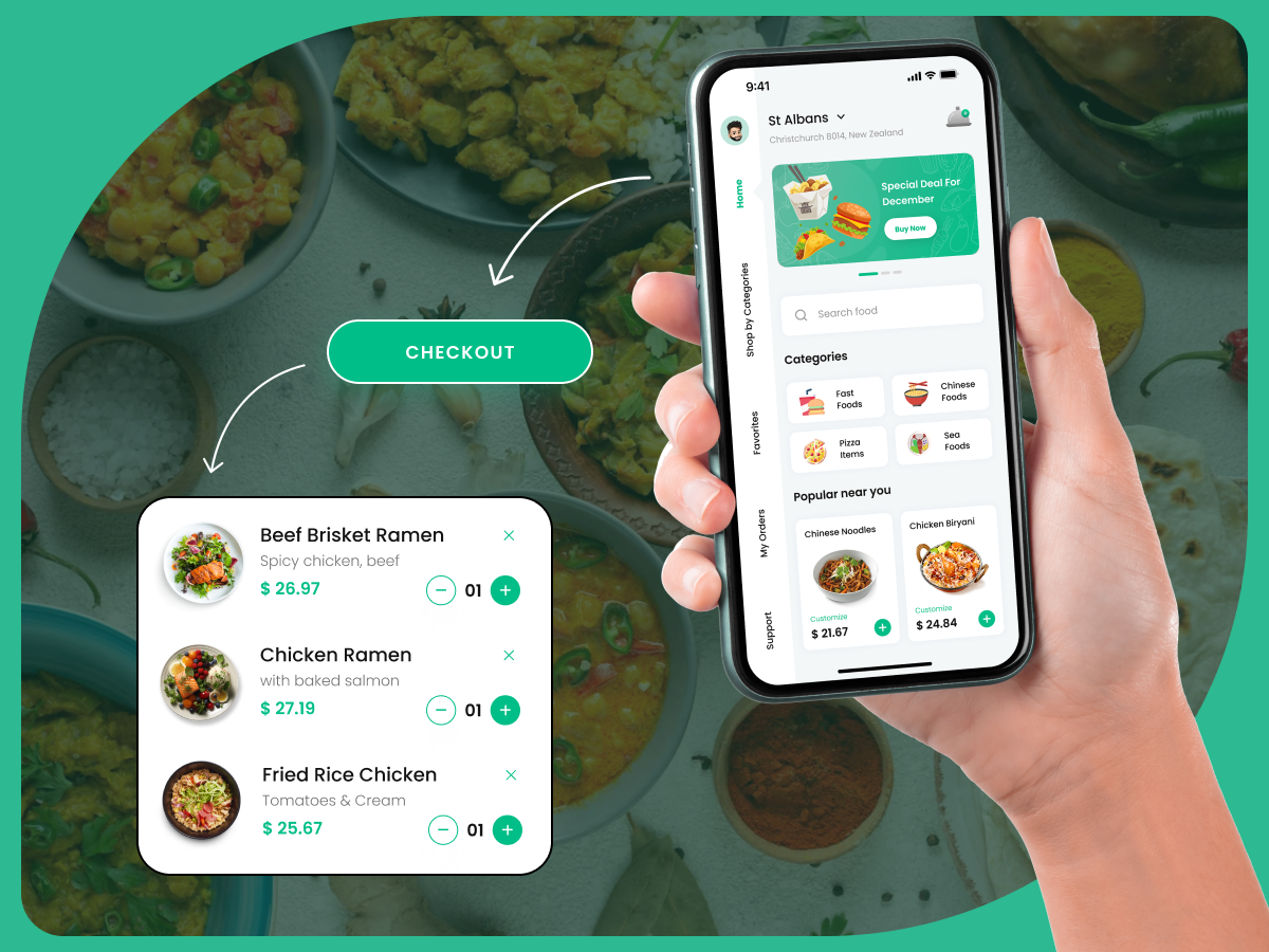 Why Invest in Building a Food Delivery App[+Cost]