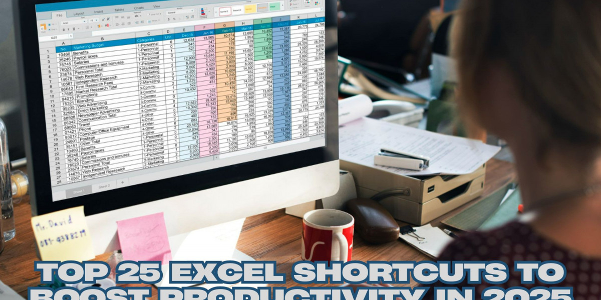 Top 25 Excel Shortcuts to Boost Productivity in 2025