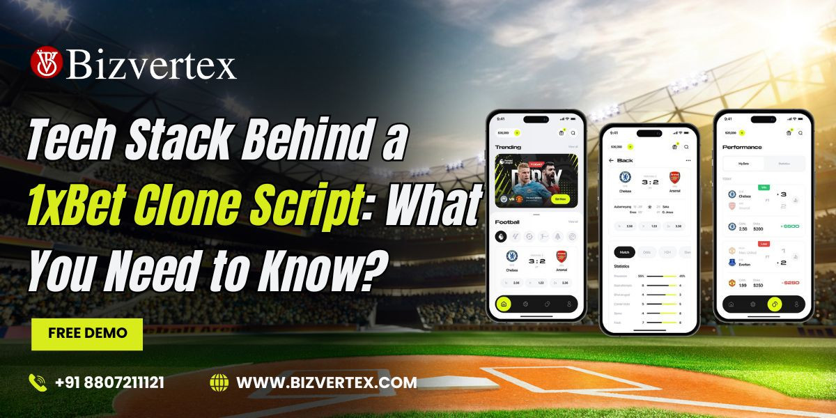 Tech Stack Behind a 1xBet Clone Script: What You Need to Know?