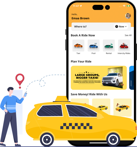 Uber Clone - Launch Taxi Booking App in 7 Days