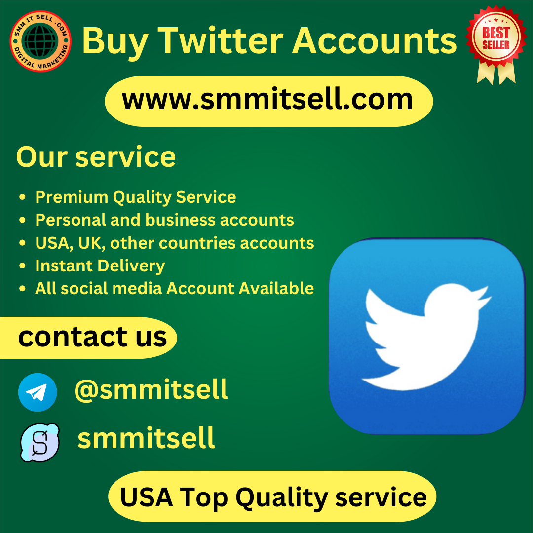 Buy Twitter Account - Bulk, Aged Or New