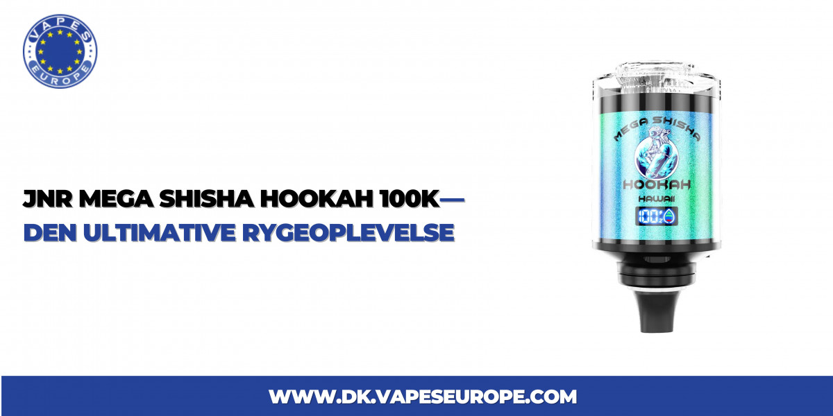 JNR Mega Shisha Hookah 100K — Den Ultimative Rygeoplevelse