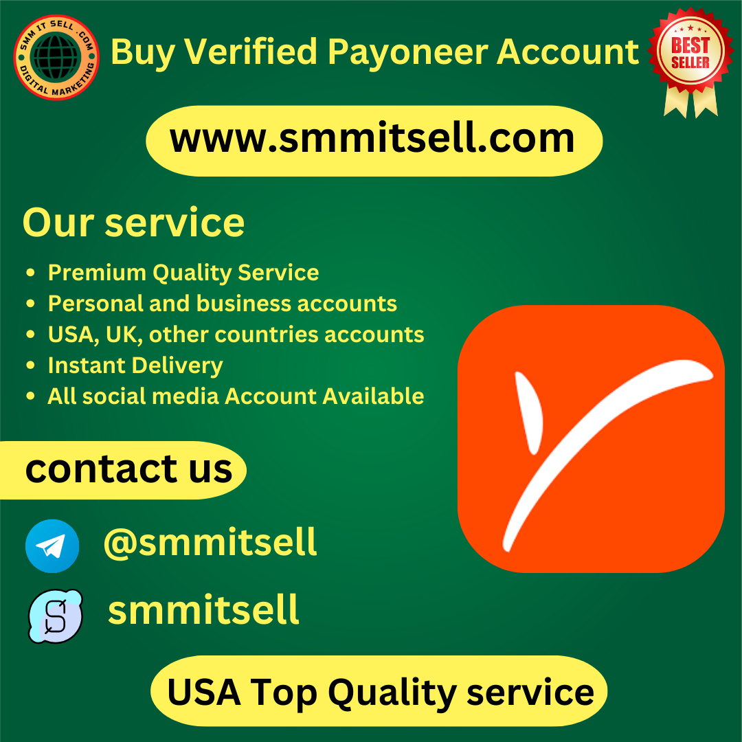 Buy Verified Payoneer Account - Full Documents Verified