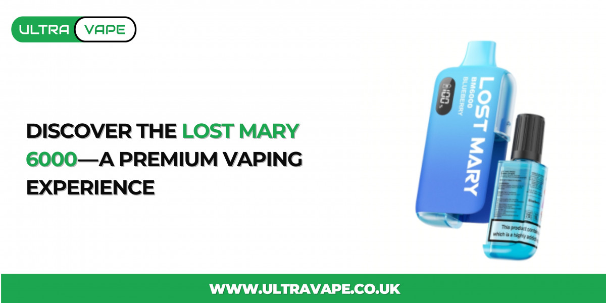 Discover the Lost Mary 6000 — A Premium Vaping Experience