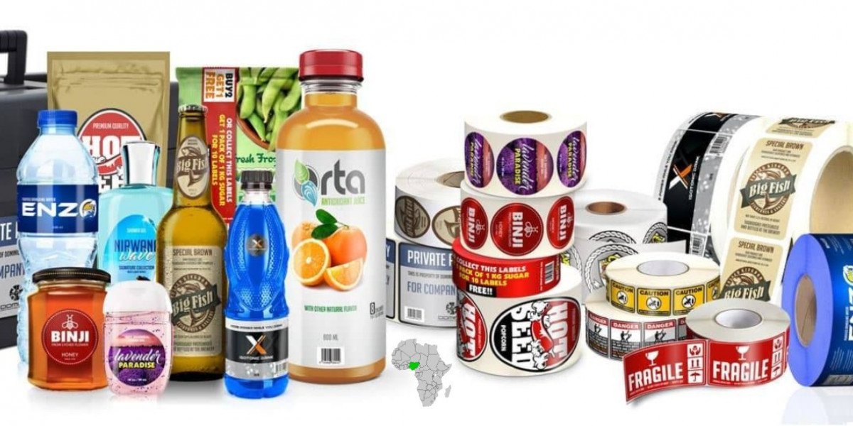 Custom printed food labels to enhance product presentation