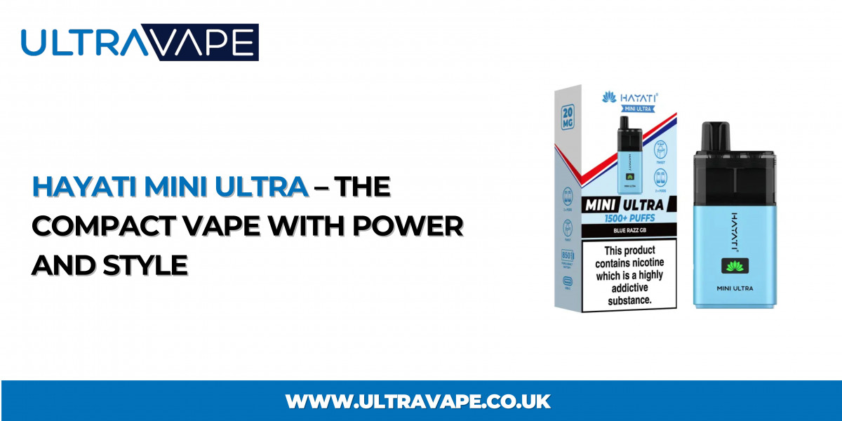 Hayati Mini Ultra – The Compact Vape with Power and Style