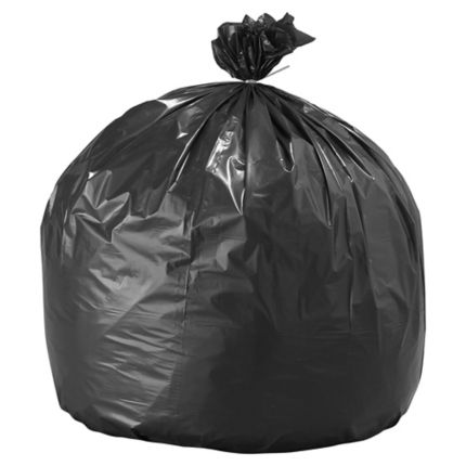 Black Garbage Bags & Heavy-Duty Contractor Bags – Extra Thick Trash Bags for Tough Jobs